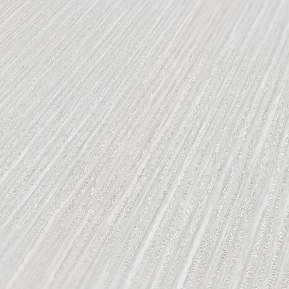             Carta da parati in tessuto non tessuto Melange grigio chiaro metallizzato con effetto integrale
        
