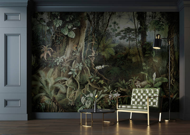             Jungle drawing style mural - Walls by Patel
        