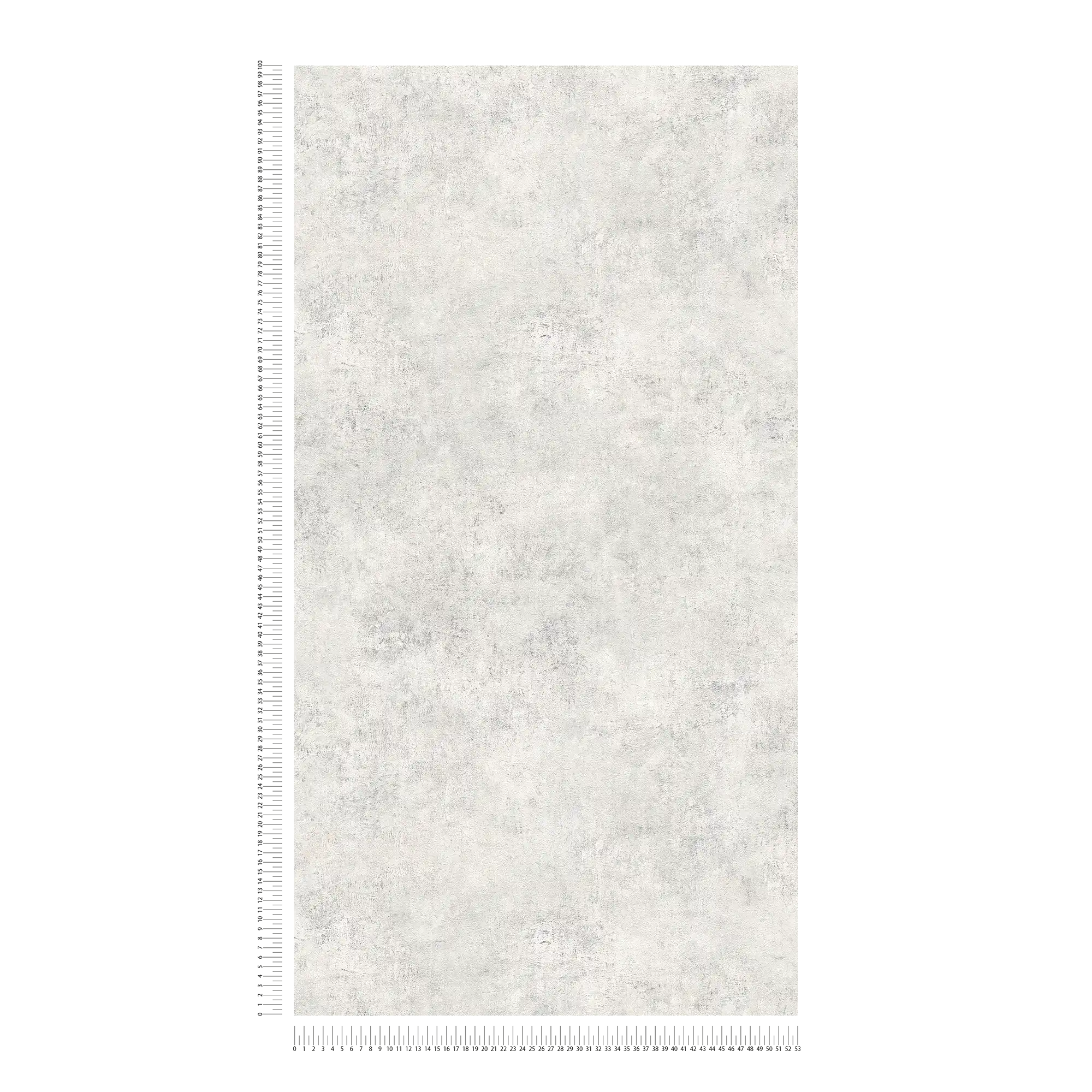             Carta da parati effetto cemento con segni del tempo - grigio
        