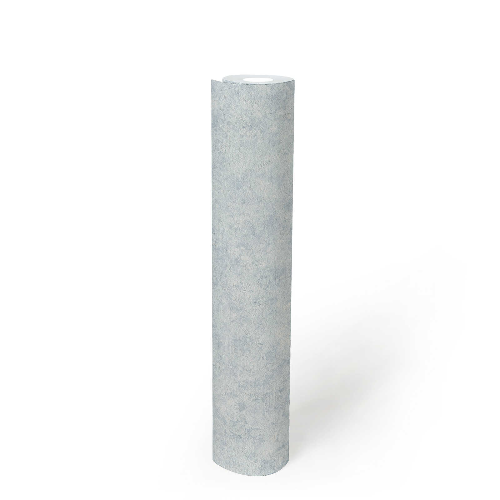             Plain textured wallpaper in a subtle colour - blue, white
        