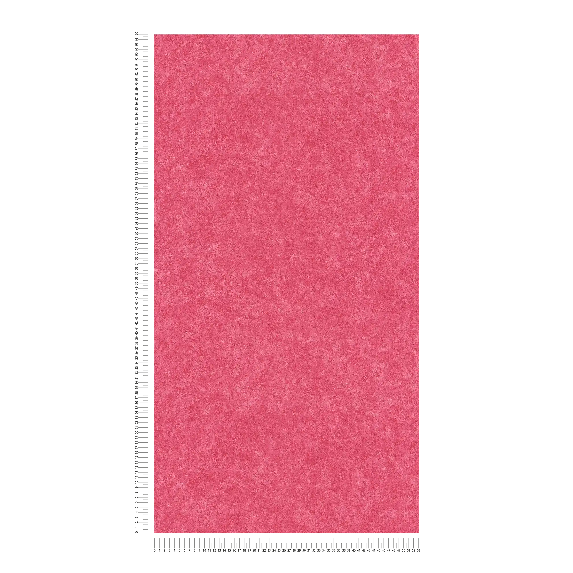             Papier peint intissé rose avec aspect crépi chiné - rouge
        