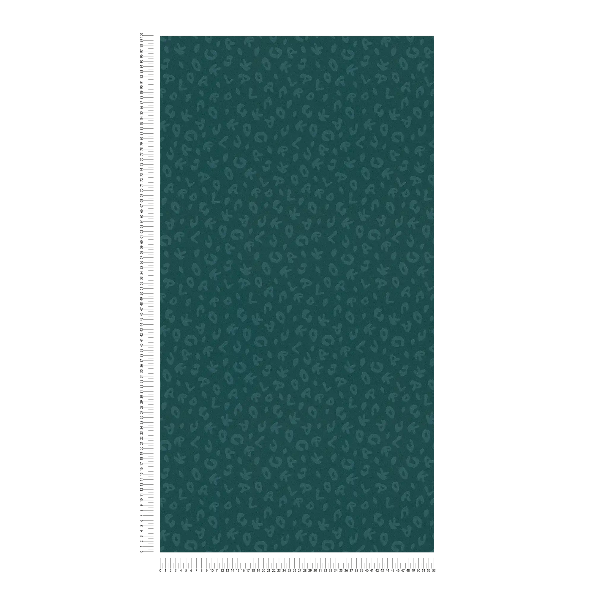             Karl LAGERFELD wallpaper Animal Print - Green, Metallic
        