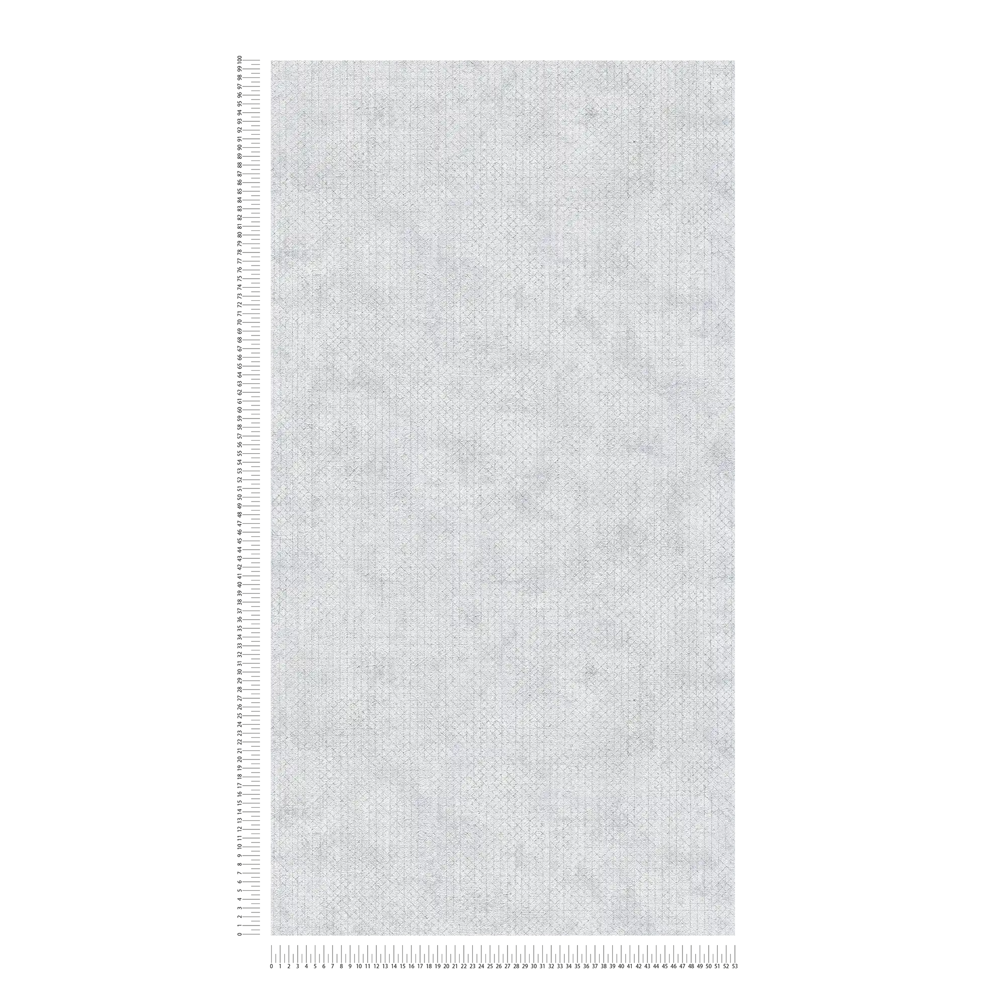             Carta da parati in tessuto non tessuto grigio chiaro con motivo metallico - Metallic, Grigio
        