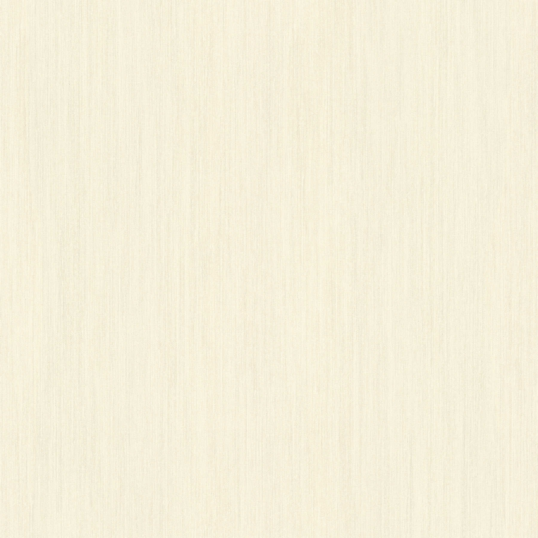 Carta da parati unitaria color crema-beige con motivo a rilievo e superficie opaca
