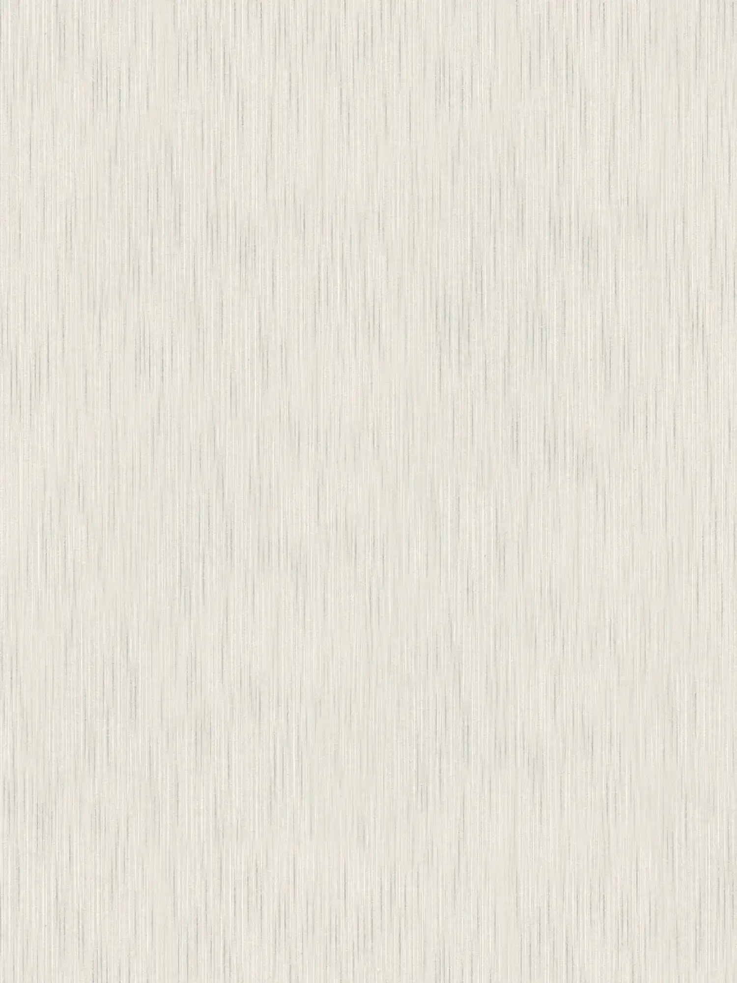 Papier peint satin gris clair avec structure textile & effet chiné
