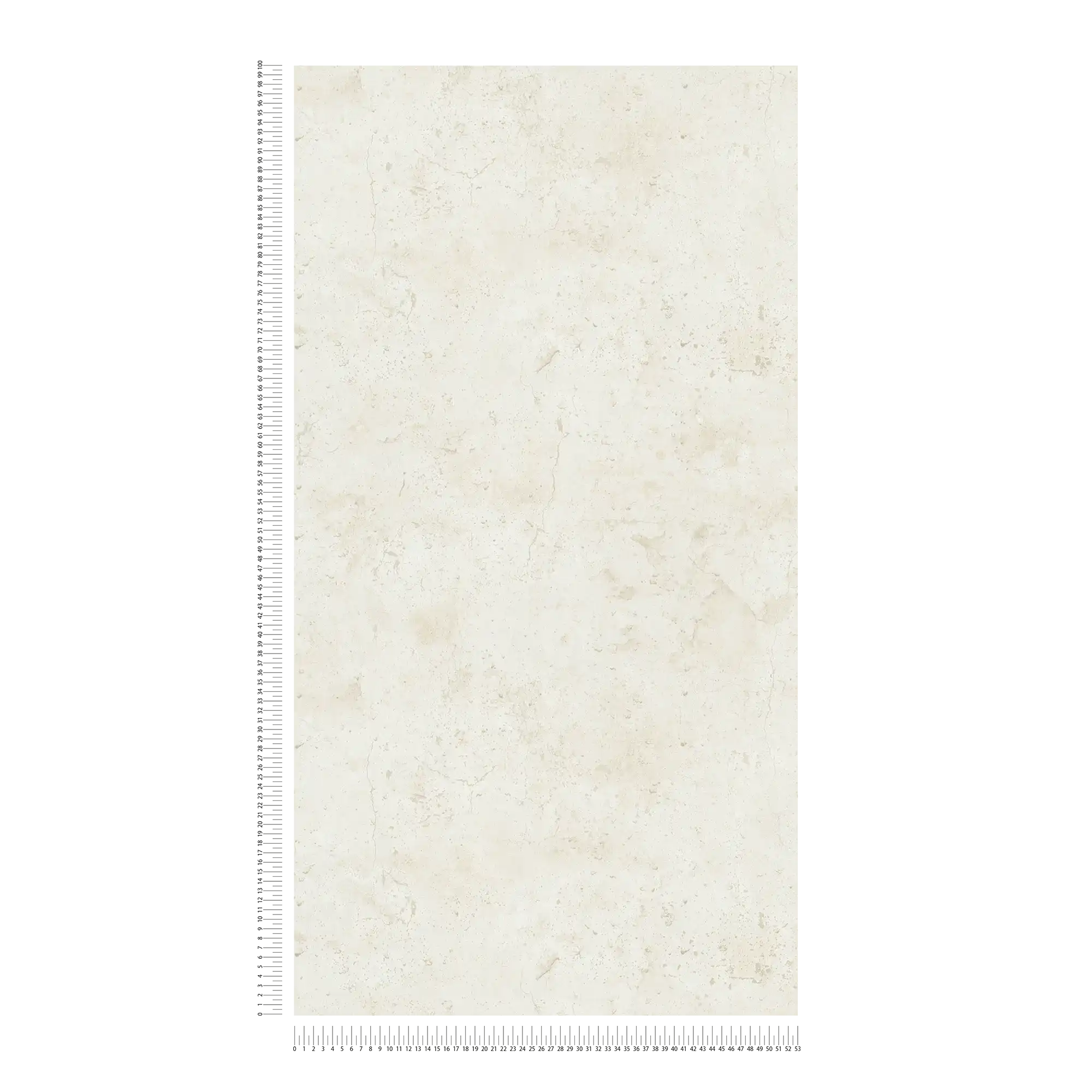             Carta da parati in cemento in stile industriale - crema, bianco
        