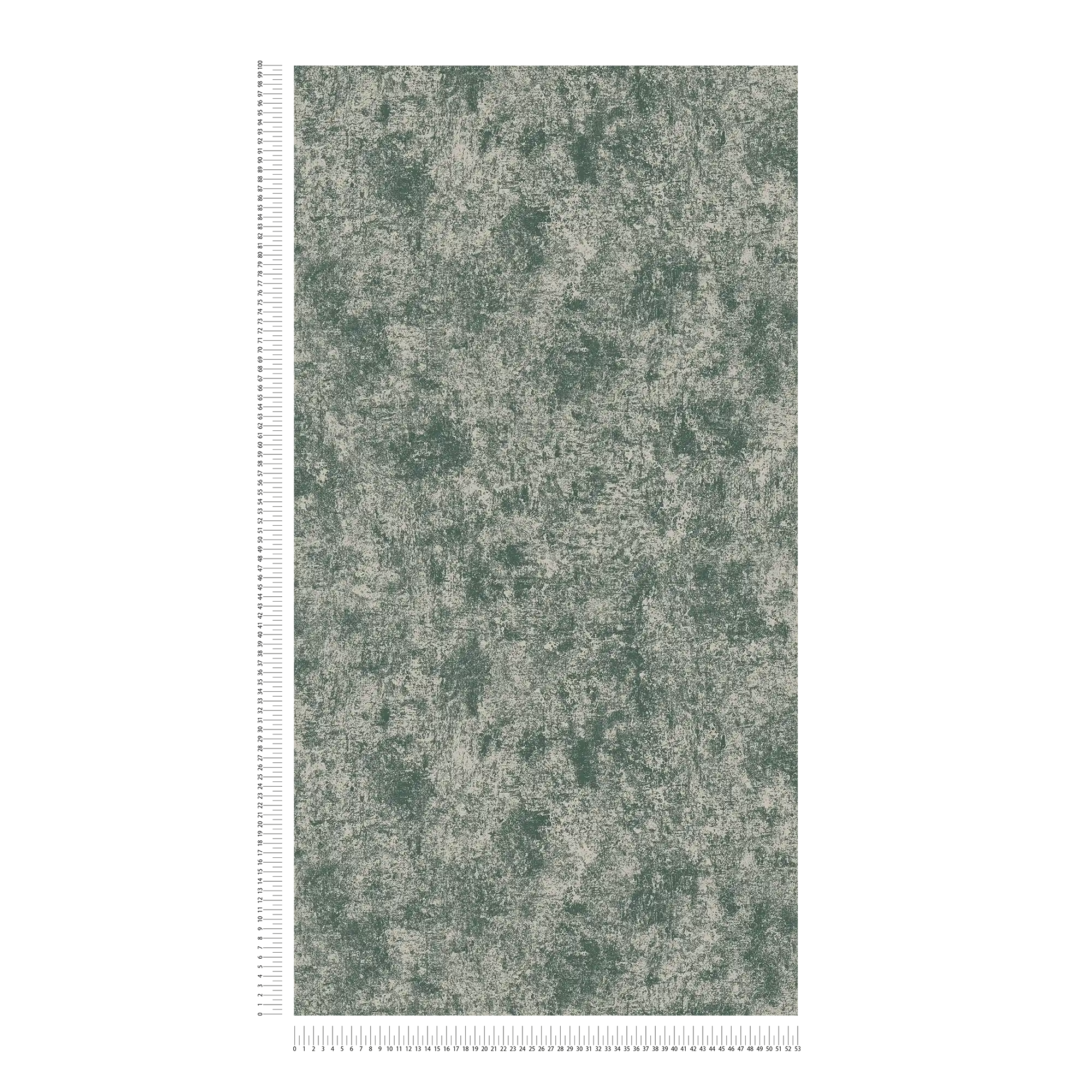             Carta da parati effetto metallo liscia lucida - verde, crema
        