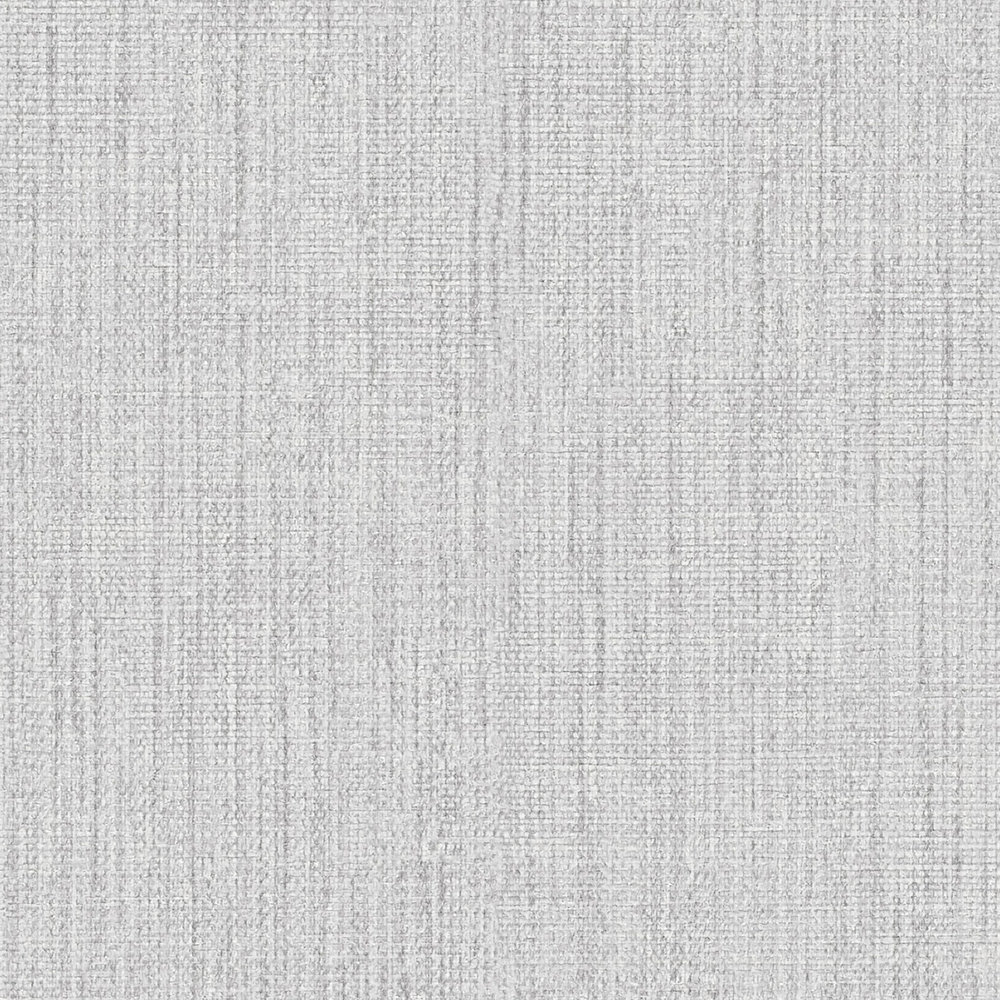             Non-woven wallpaper linen look with tone-on-tone pattern - pink, grey, white
        