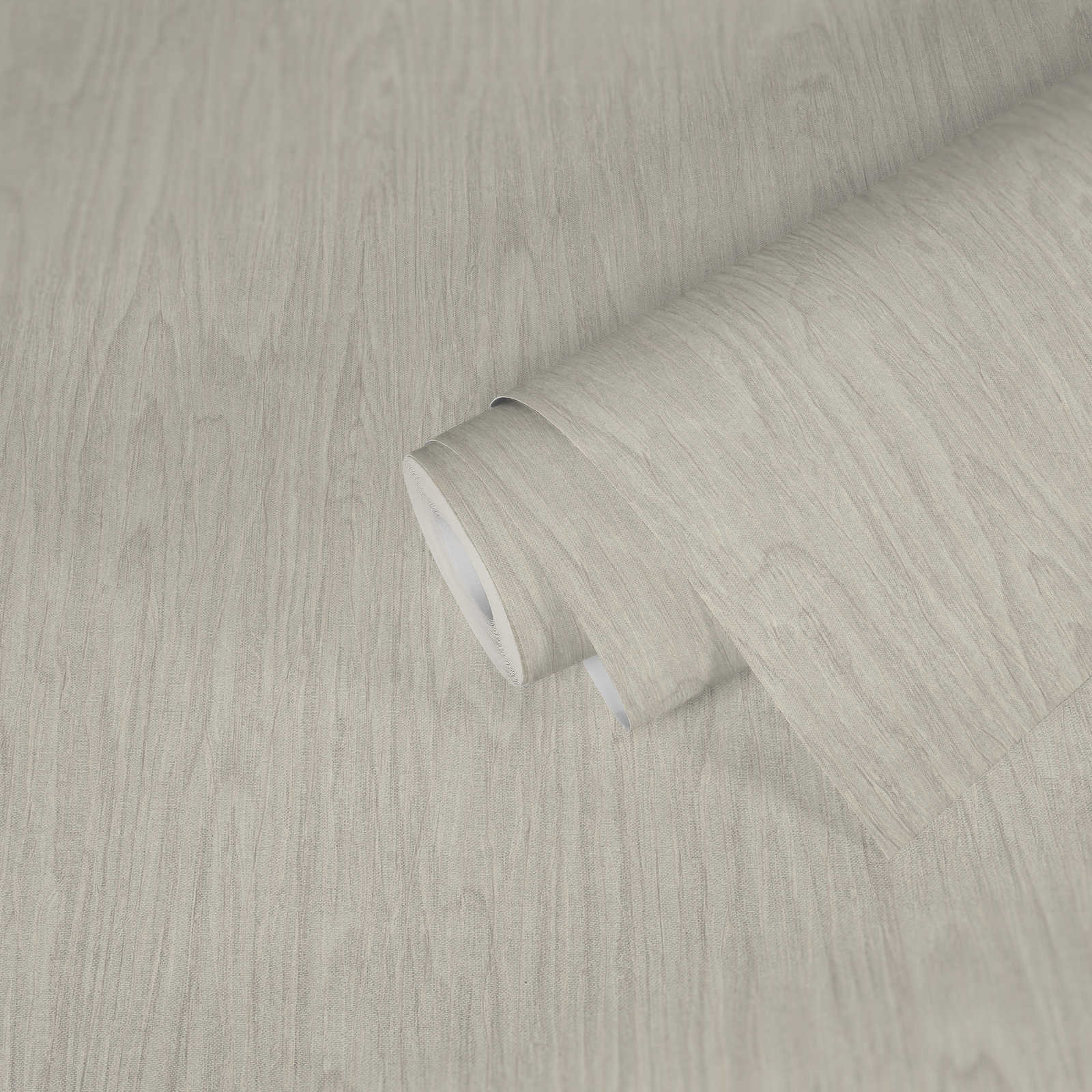             VERSACE Home Papier peint aspect bois réaliste - beige, crème, blanc
        