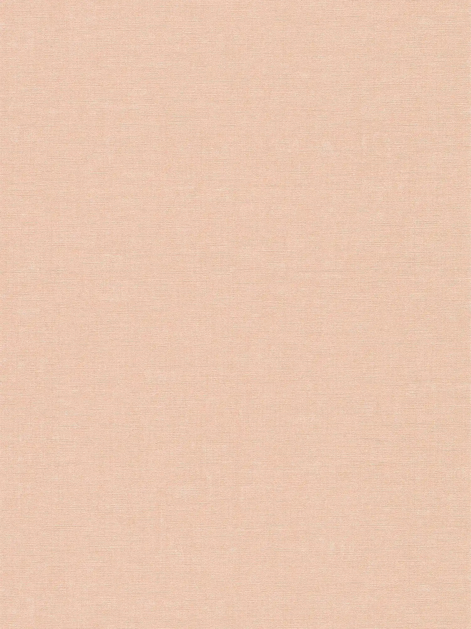 Papier peint rose uni et chiné avec gaufrage structuré
