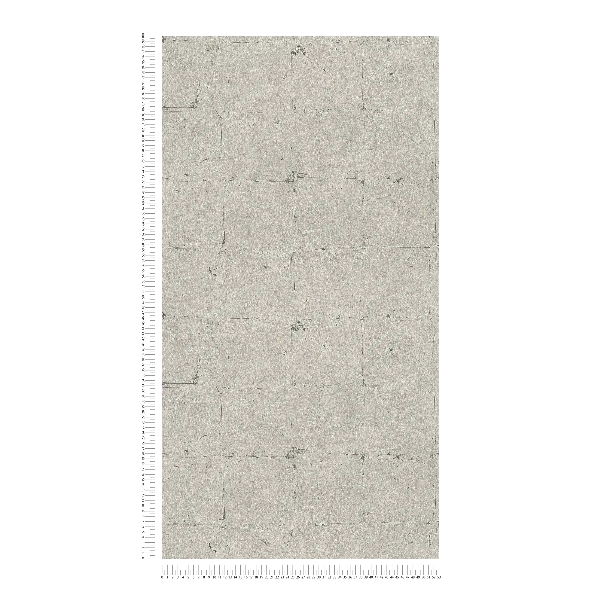             Carta da parati effetto pietra con motivo strutturato - grigio, beige
        