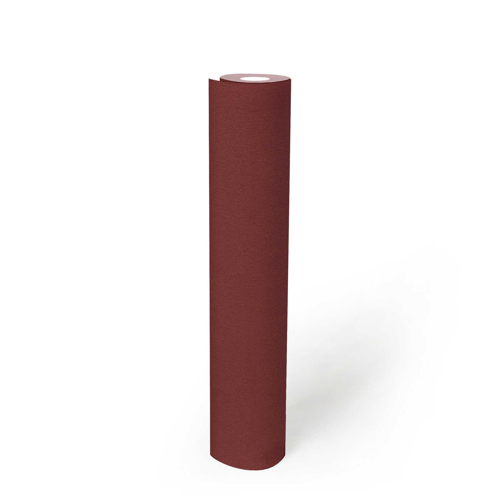             papel pintado rojo burdeos con estructura de color - rojo oscuro
        