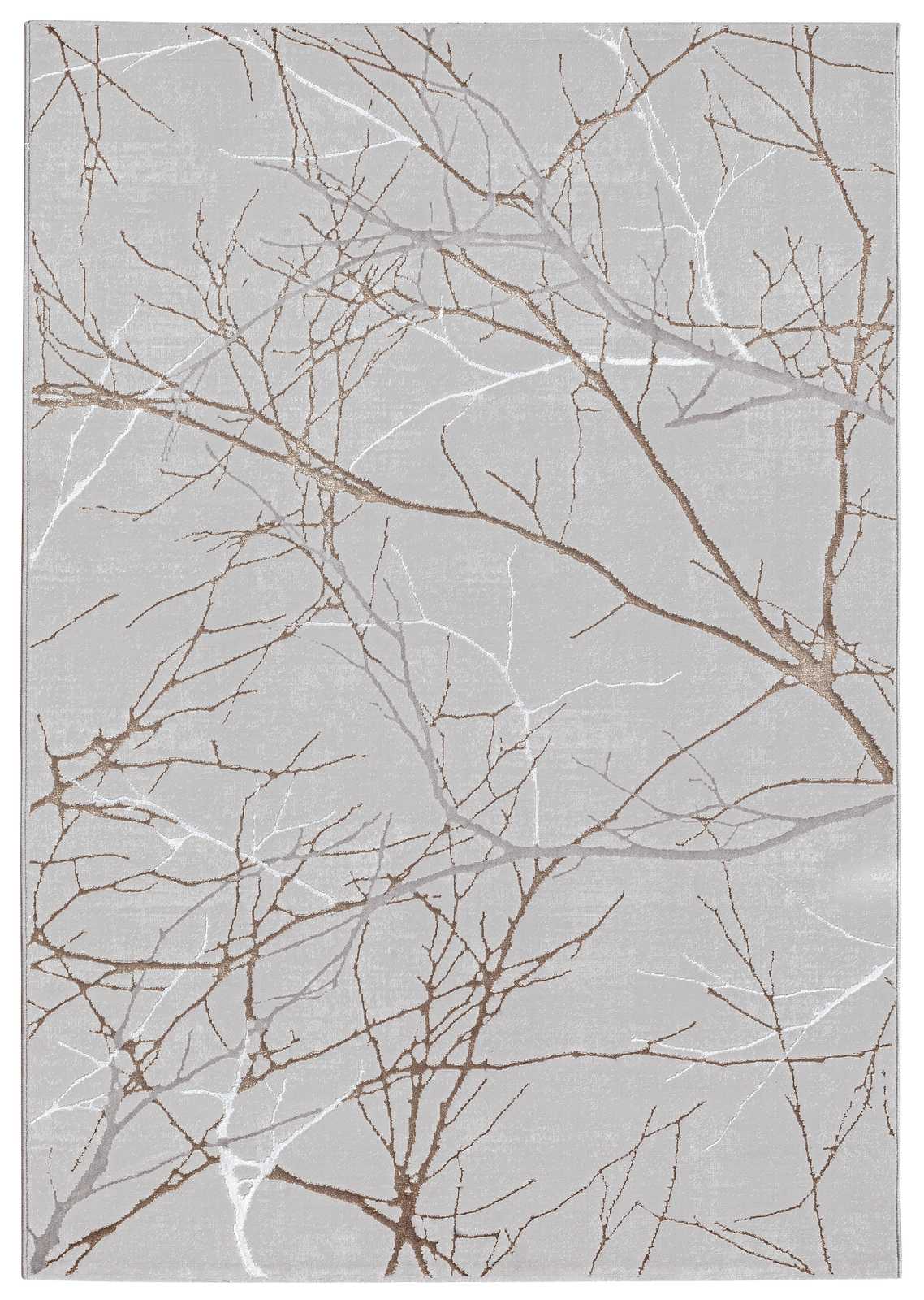             Tapis à motifs gris à poils longs - 230 x 160 cm
        