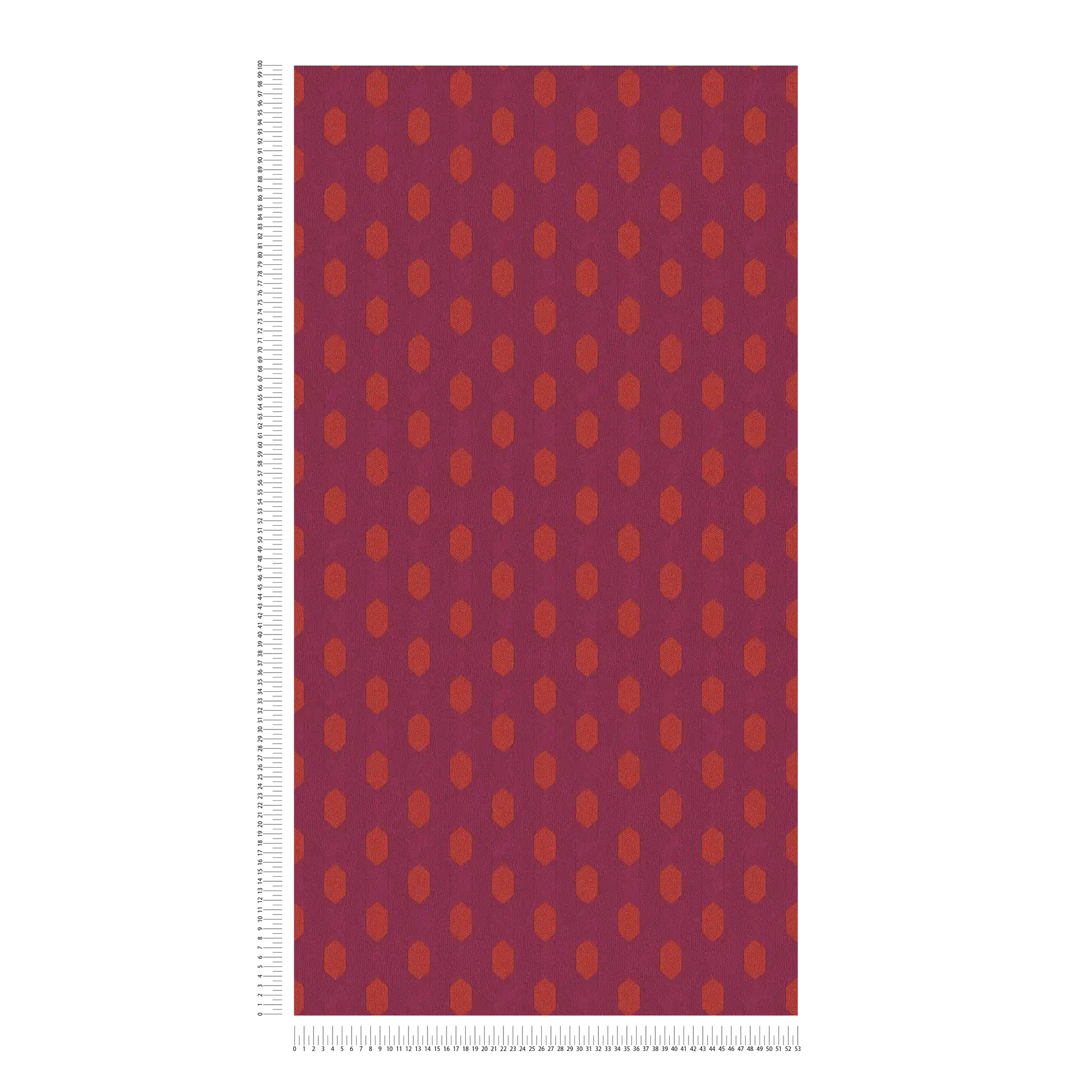             Magenta wallpaper with geometric pattern - purple, red, orange
        