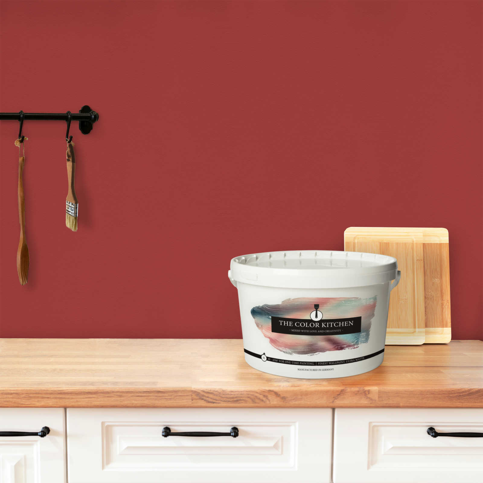             Wall Paint TCK7005 »Cheeky Chilli« in strong fire red – 5.0 litre
        