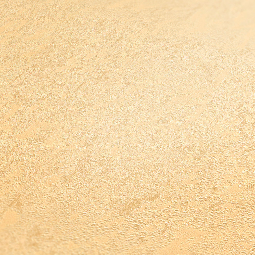             Wallpaper beige plain, golden shiny effect & embossed pattern
        