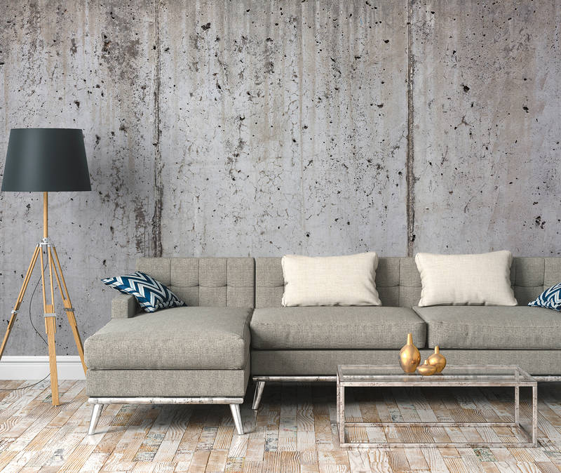             Used Look Concrete Wall Industrial Style - Grey
        