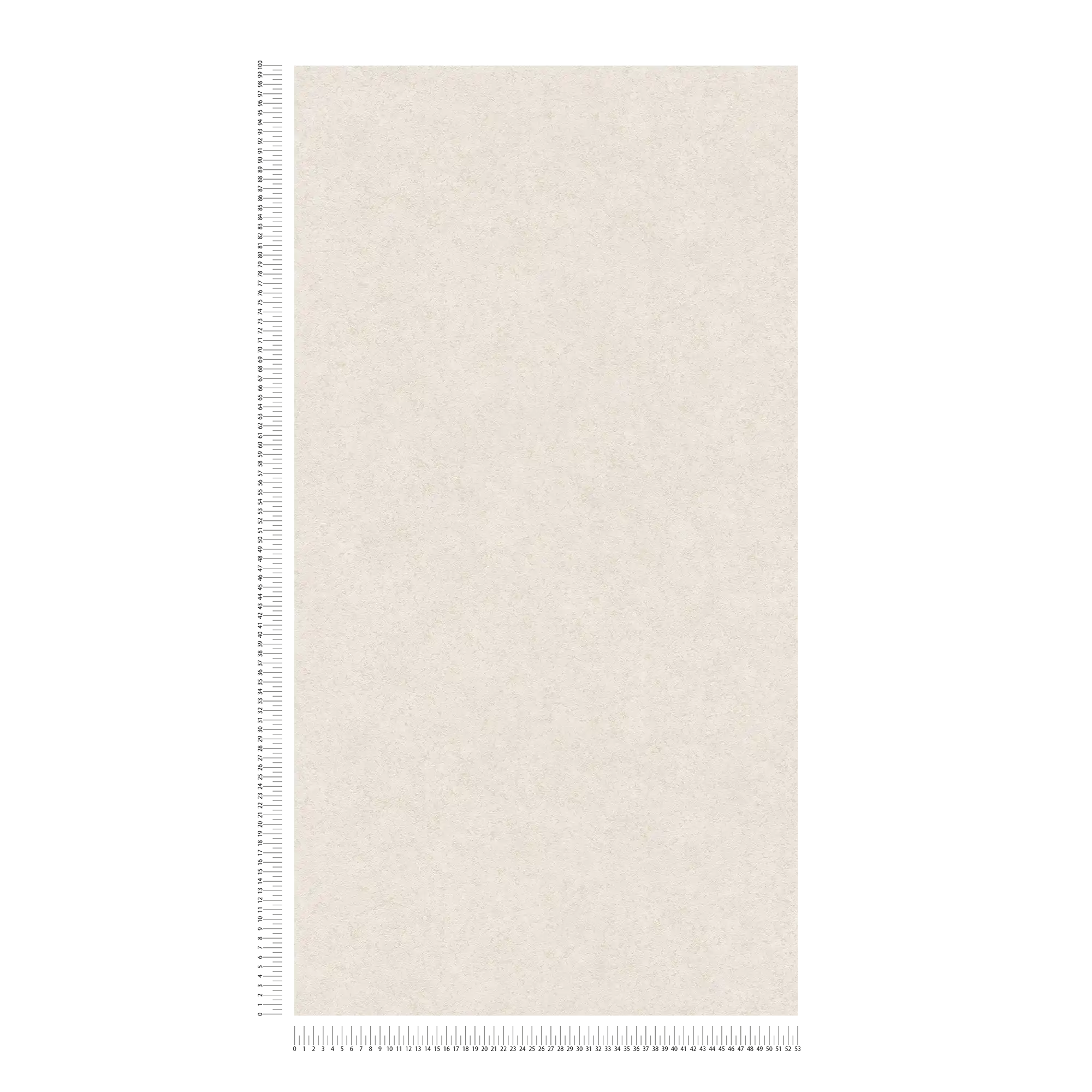            Matt non-woven wallpaper with plaster look - beige, white
        