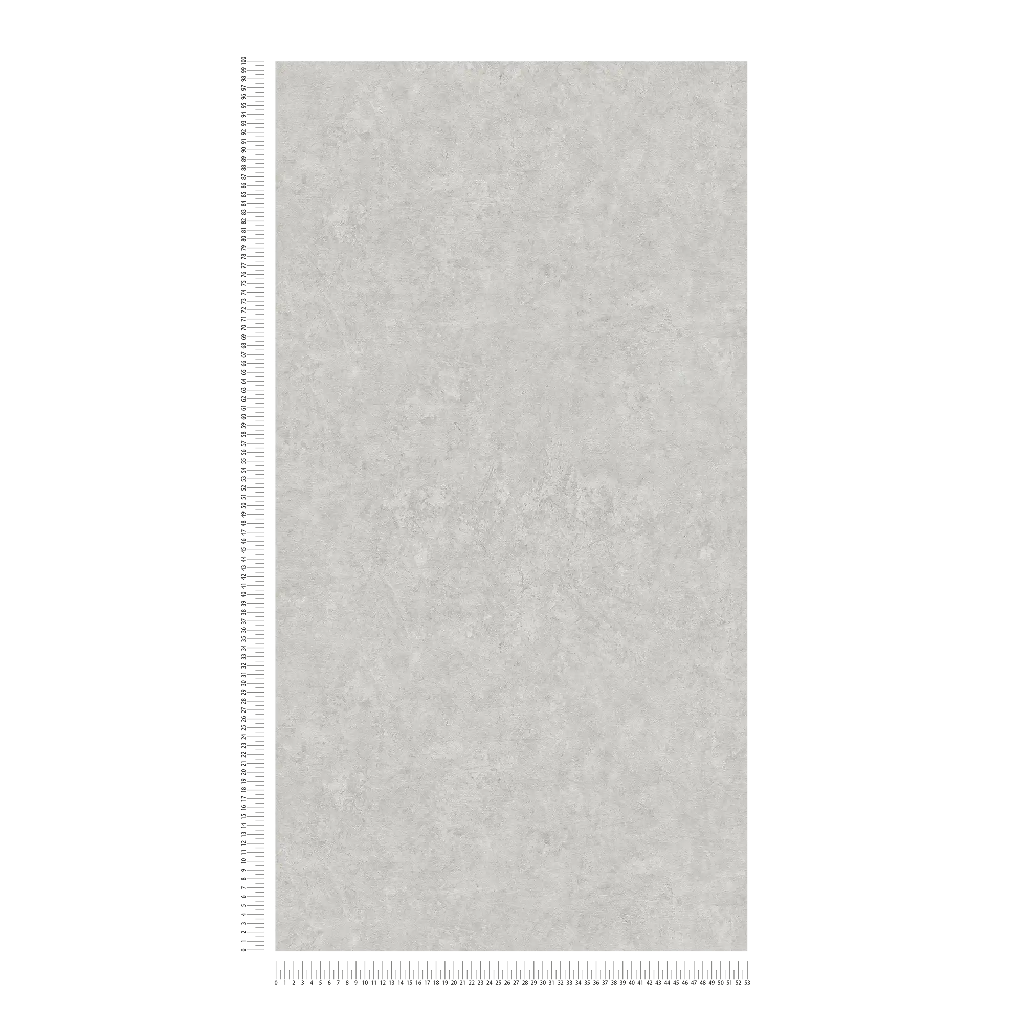             Papel pintado tejido-no tejido con aspecto de hormigón - gris
        