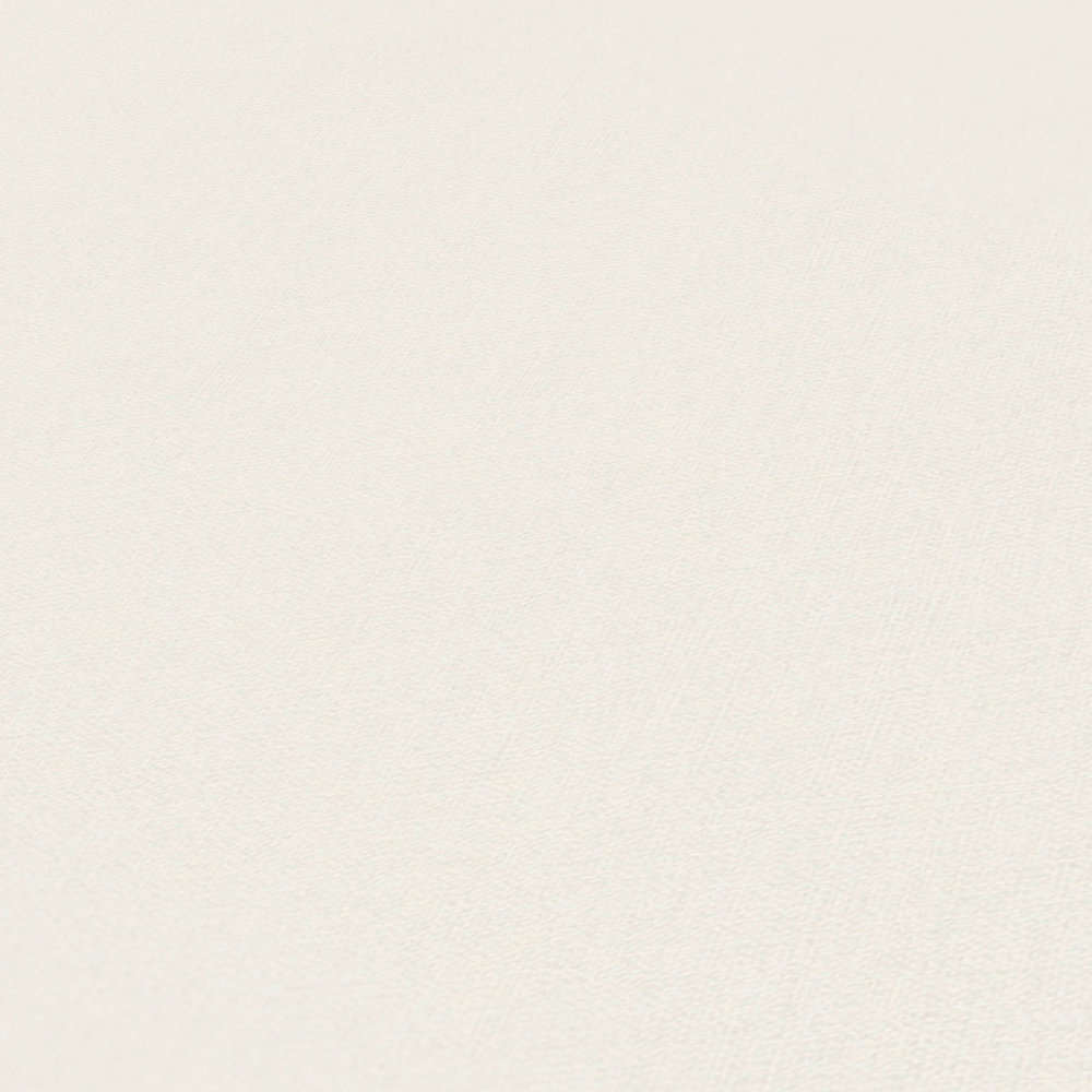             Non-woven wallpaper plain with light sheen - white
        