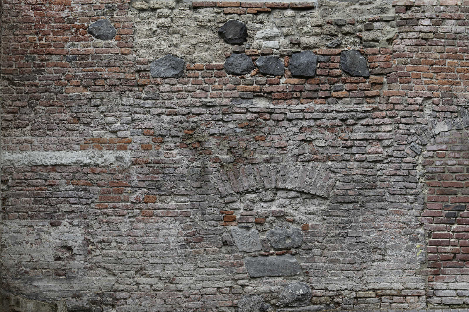             Mur de briques Toile 3D aspect rustique - 1,20 m x 0,80 m
        