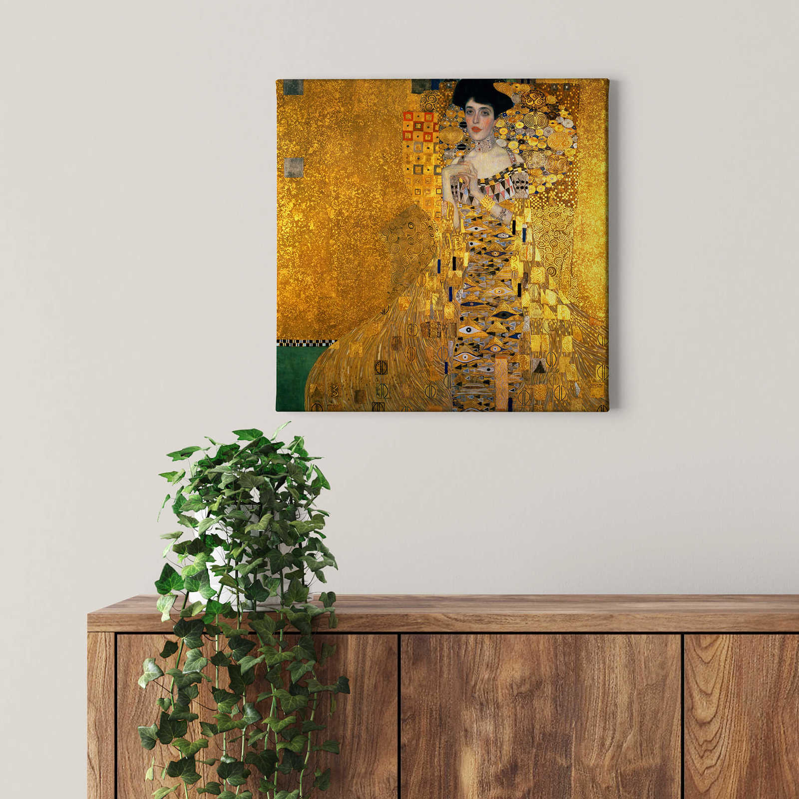             Lienzo Cuadrado "Adele" Gustav Klimt - 0,50 m x 0,50 m
        