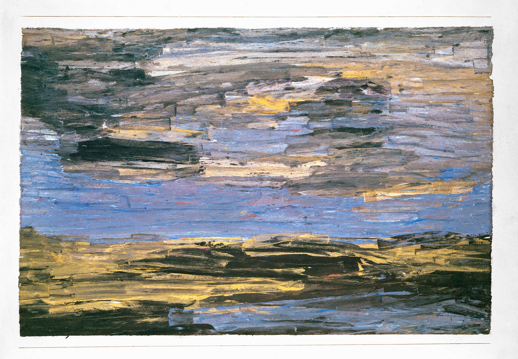             Fotomurali "Tempesta sulla pianura" di Paul Klee
        