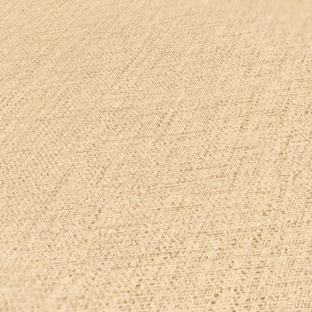             Papel pintado de aspecto textil moteado con estructura - beige
        