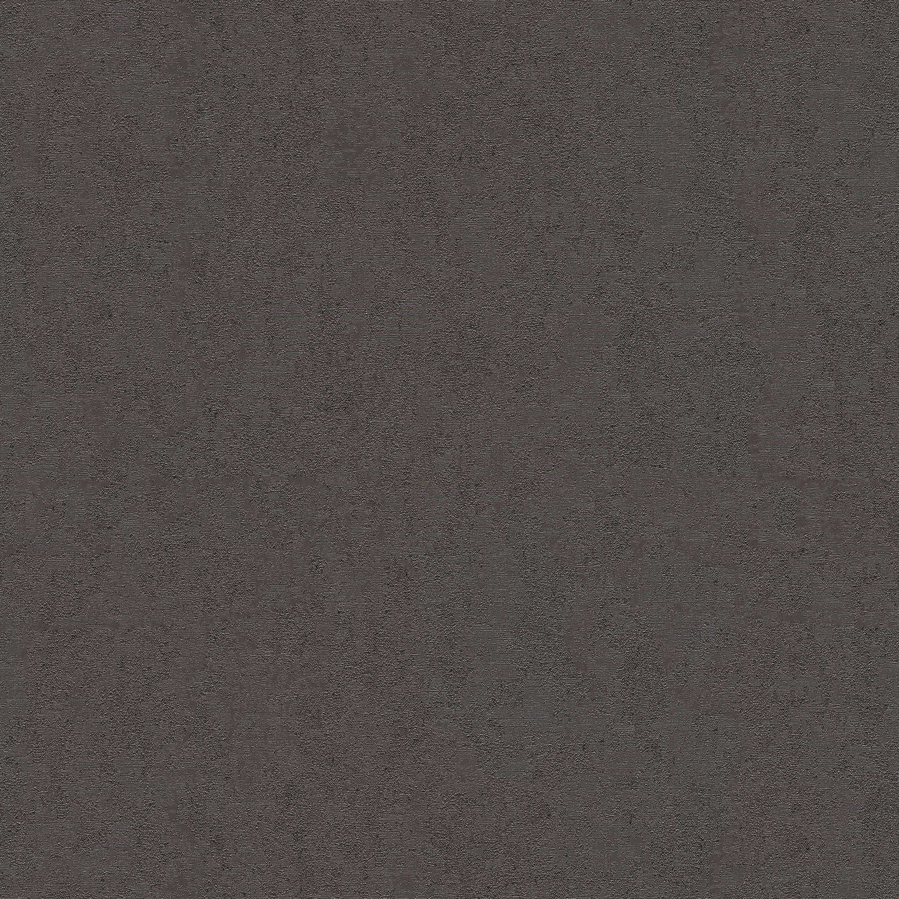 Papel pintado VERSACE Home antracita con acabado brillante especial - negro, gris
