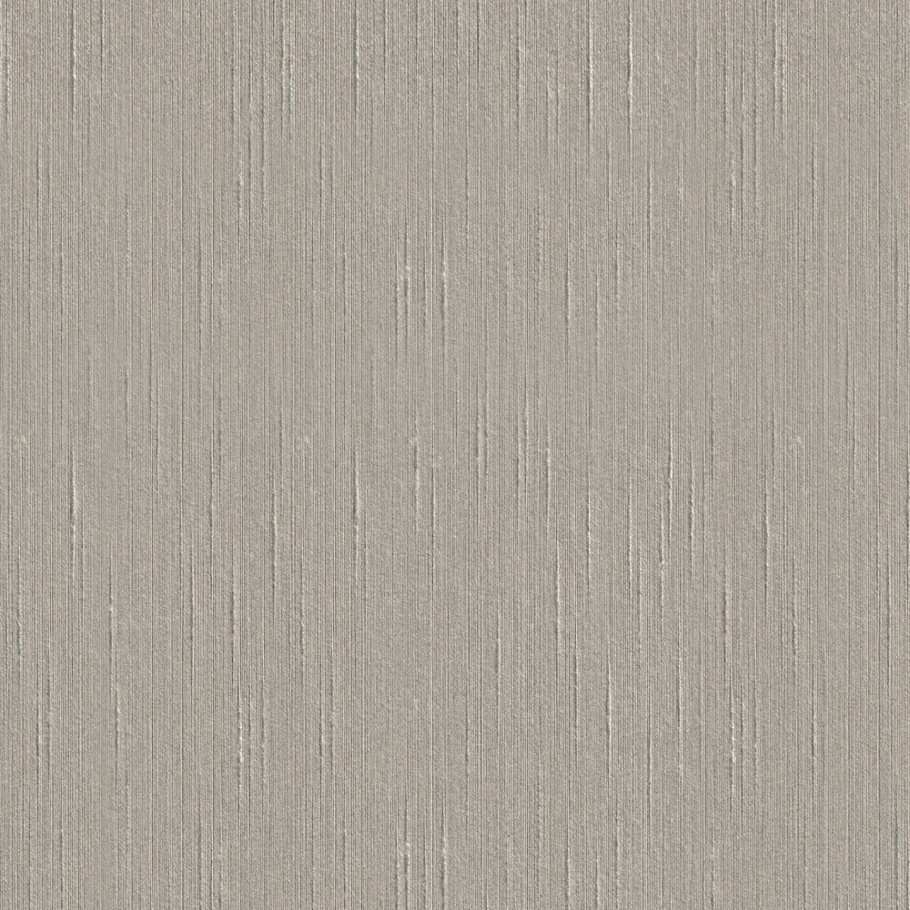            Papel pintado no tejido con estructura textil y háptica de seda - gris
        