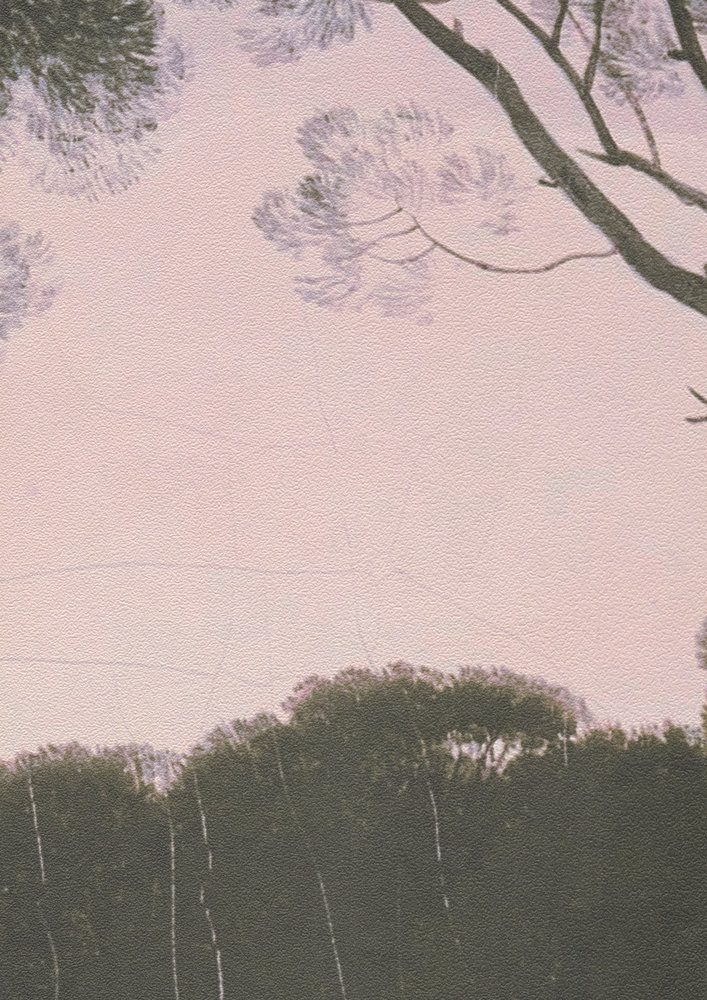             Behang nieuwigheid - 3D motief behang antieke boog & landschap foto
        
