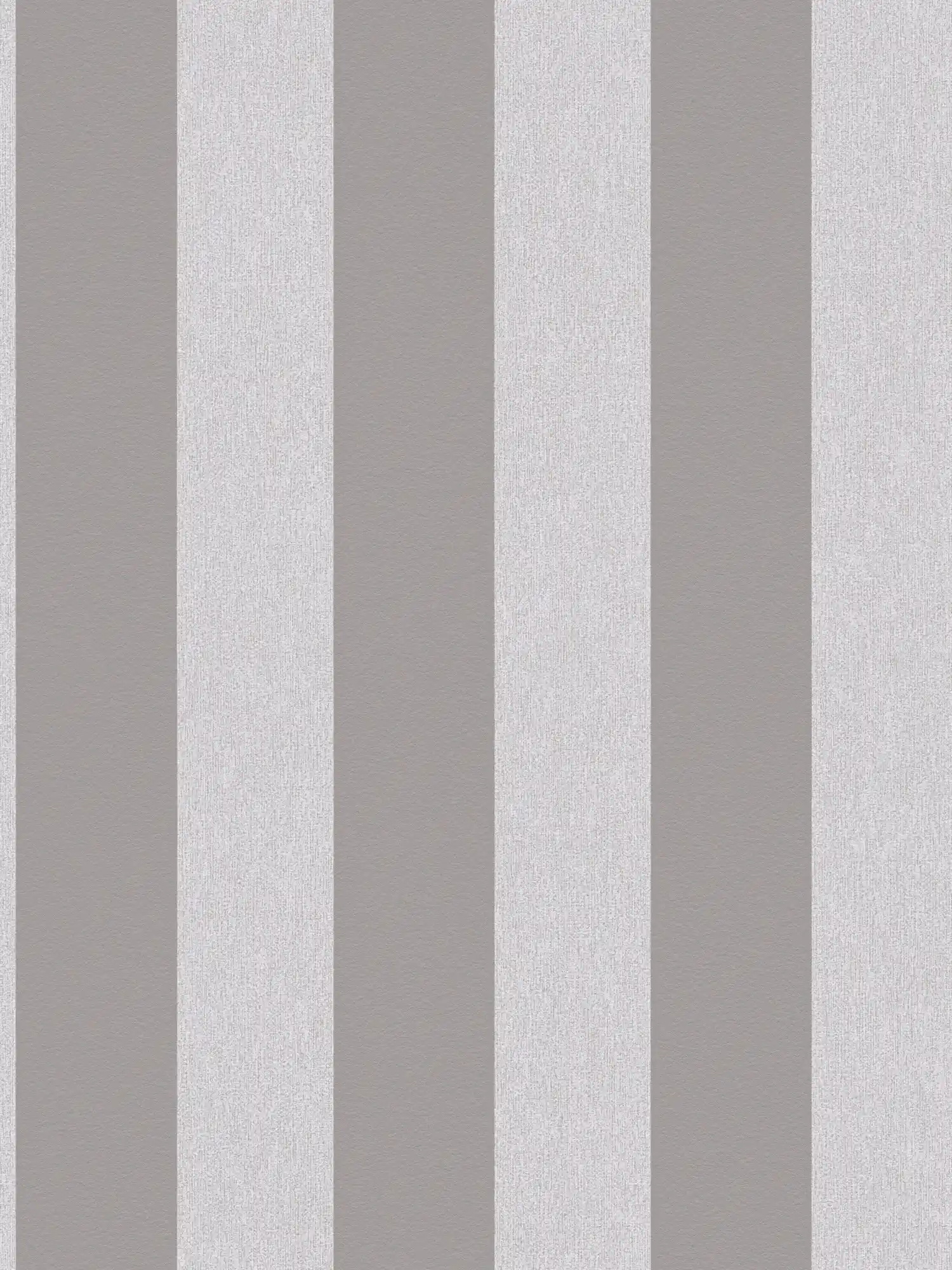 Wallpaper with textured optics & stripes pattern - grey, light grey

