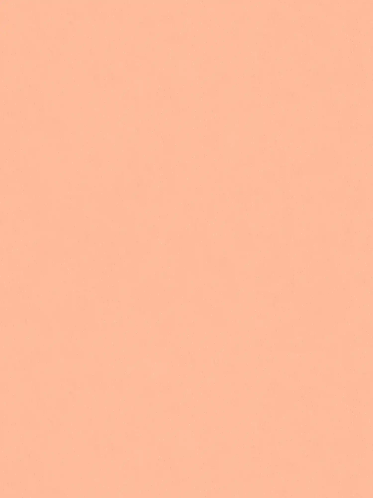 Papel pintado no tejido liso con motivos de yeso claro - naranja
