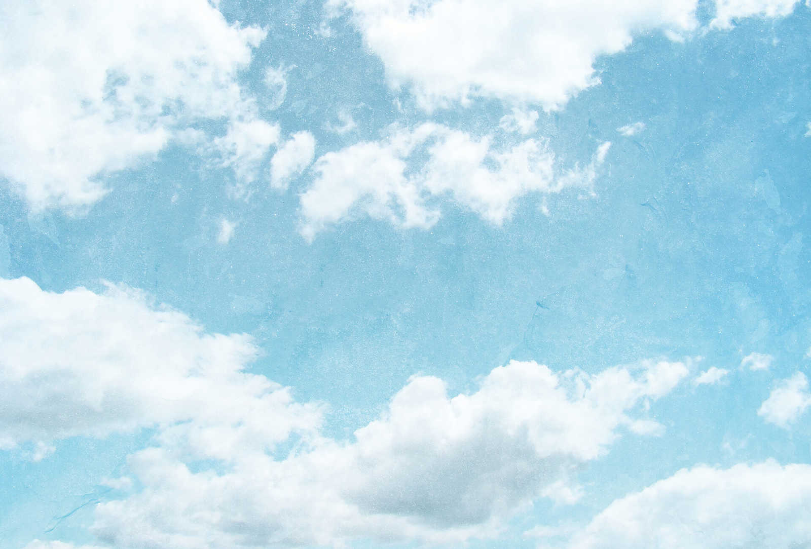         Photo wallpaper cloudy sky - blue, white
    