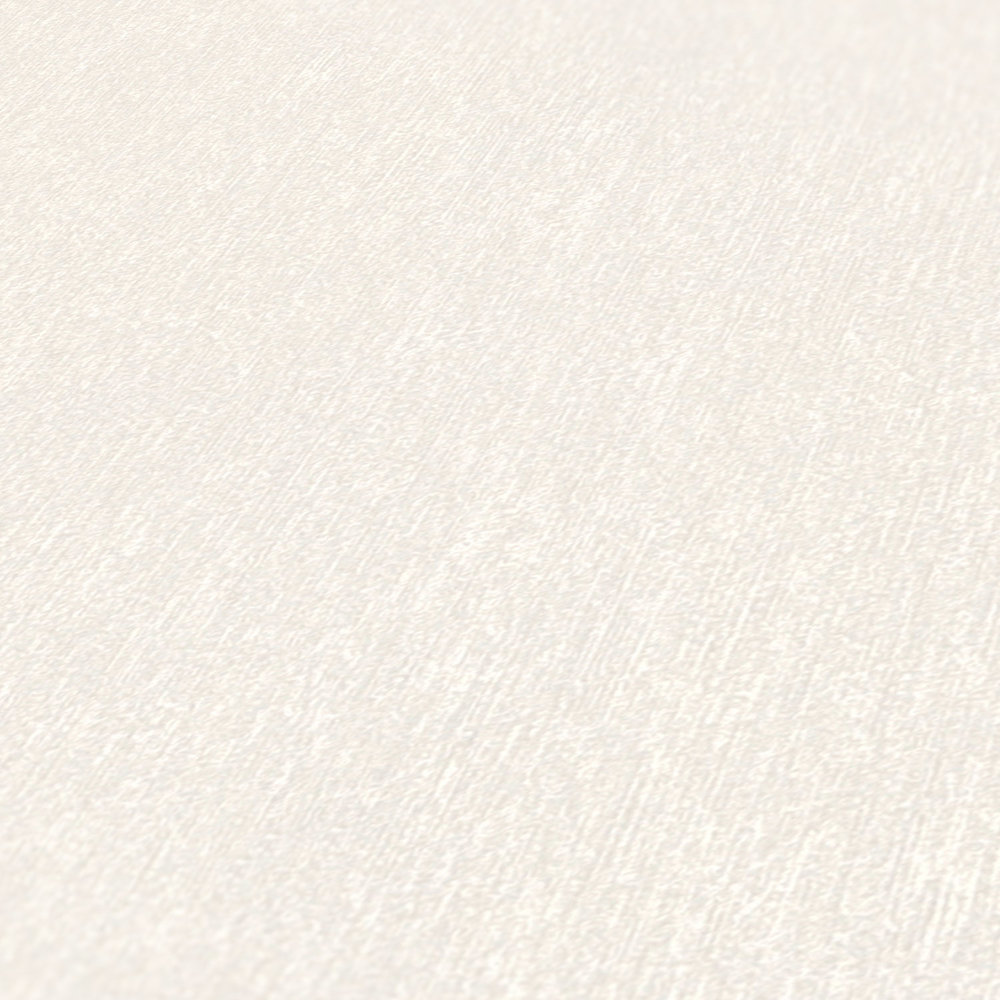             Papel pintado liso mate y con estructura óptica - blanco
        