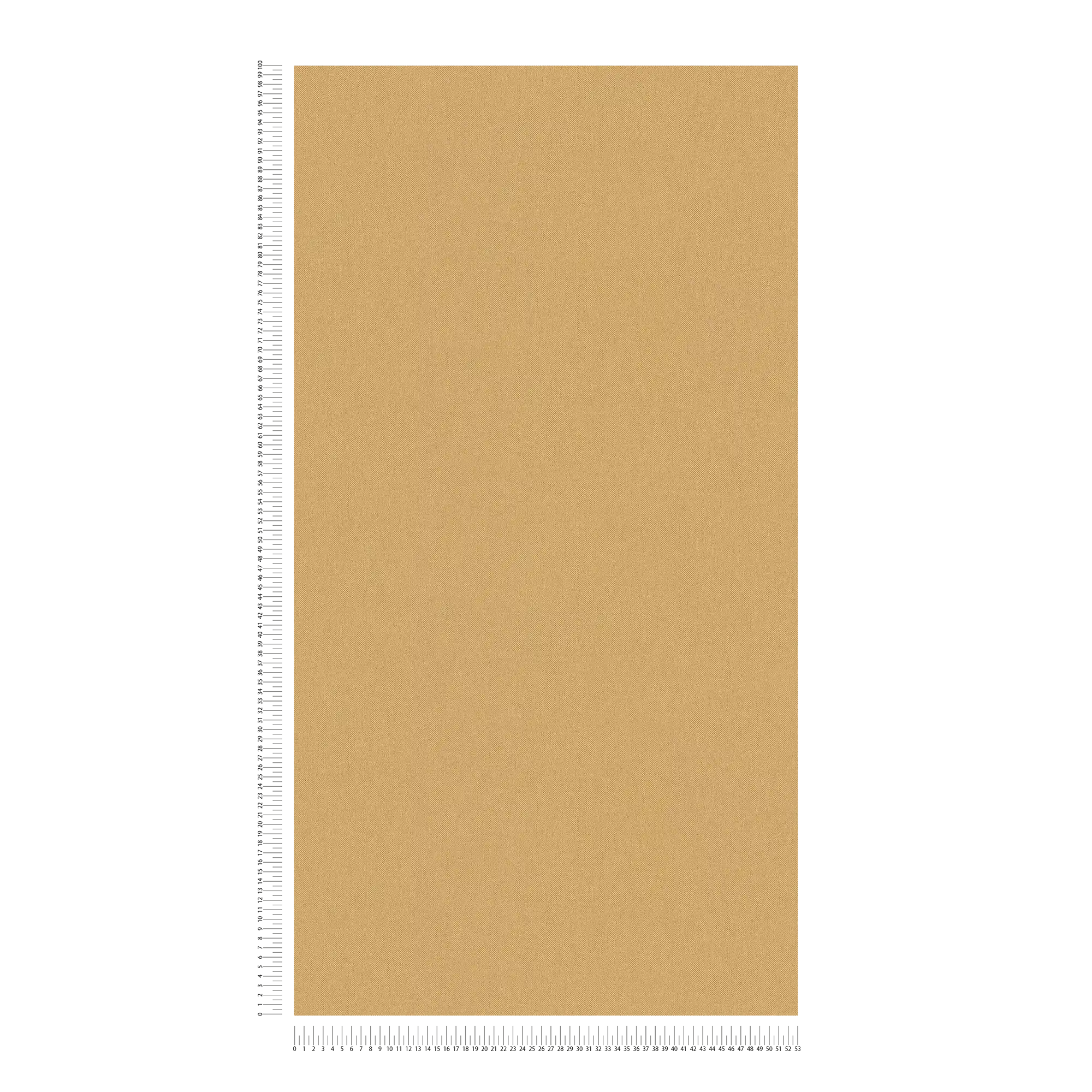             Carta da parati giallo ocra con struttura tessile opaca - giallo
        