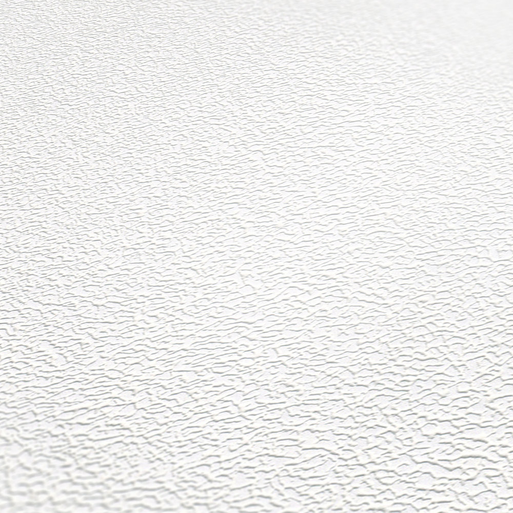             Papier peint intissé Meistervlies blanc avec profilé structuré
        