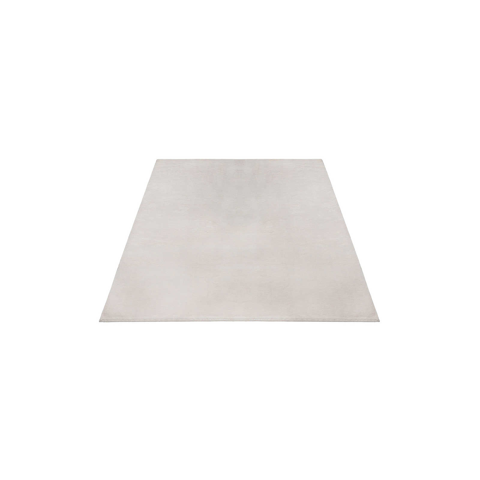 Knuffelzacht hoogpolig tapijt in lichtbeige - 170 x 120 cm
