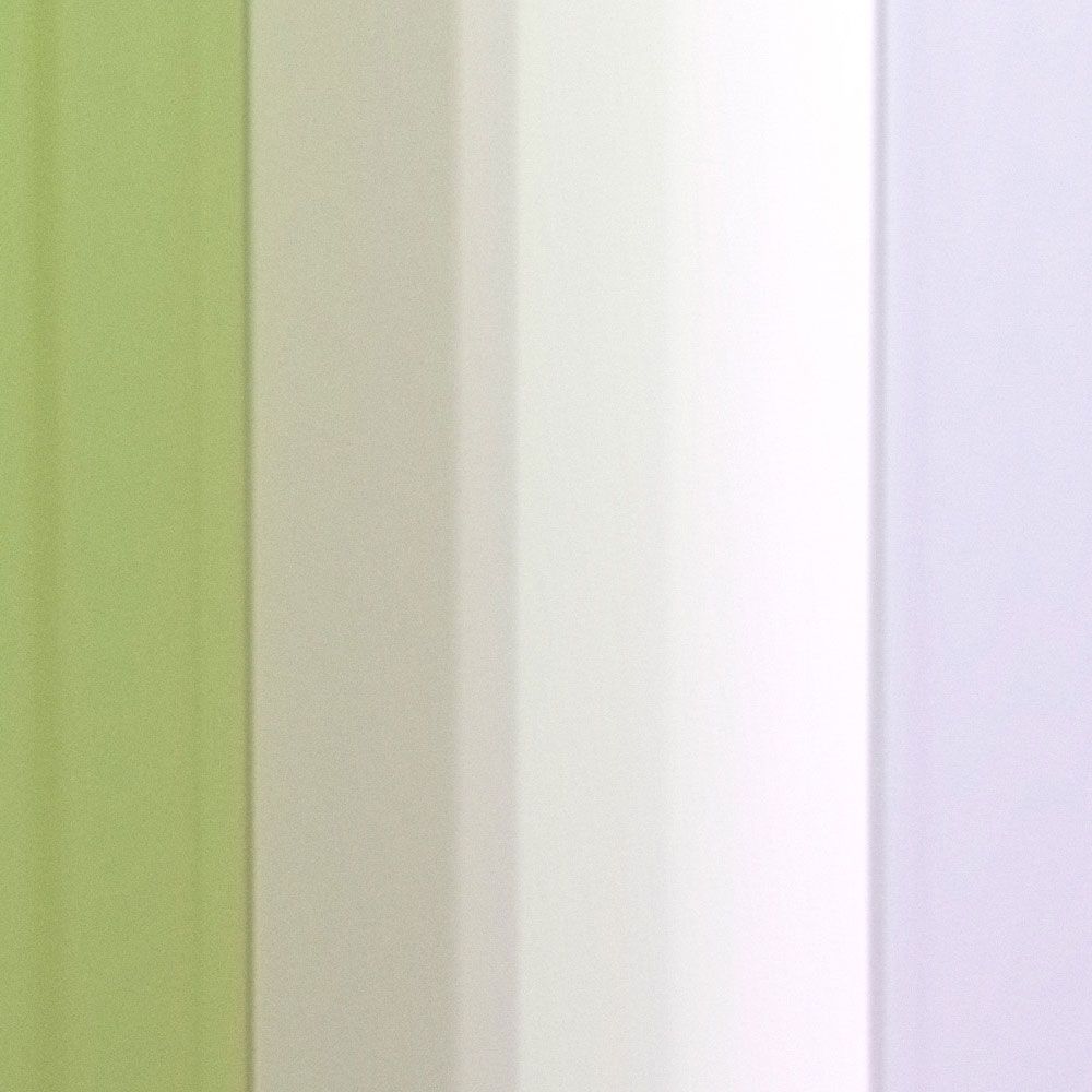             Photo wallpaper »co-coloures 3« - Colour gradient with stripes - green, lilac, purple | Smooth, slightly shiny premium non-woven fabric
        