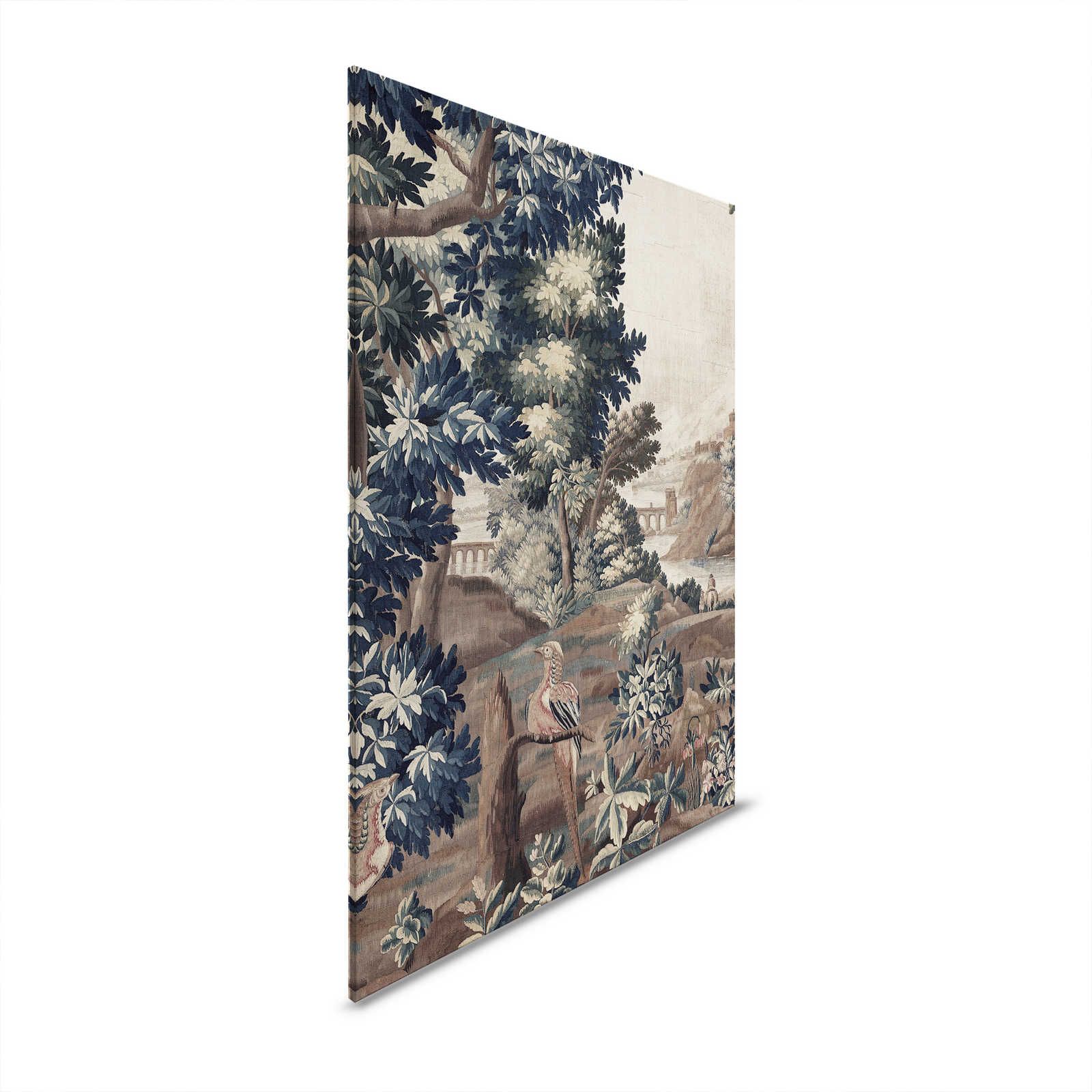 Gobelin Gallery 2 - Cuadro tapiz estilo arte clásico - 0,90 m x 0,60 m
