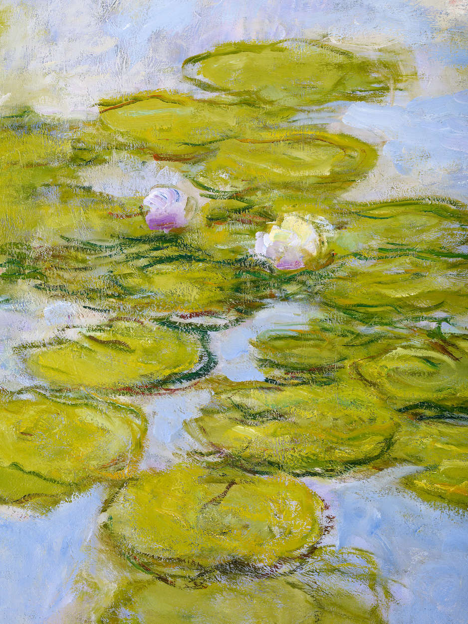             Carta da parati fotografica "Ninfe" di Claude Monet
        