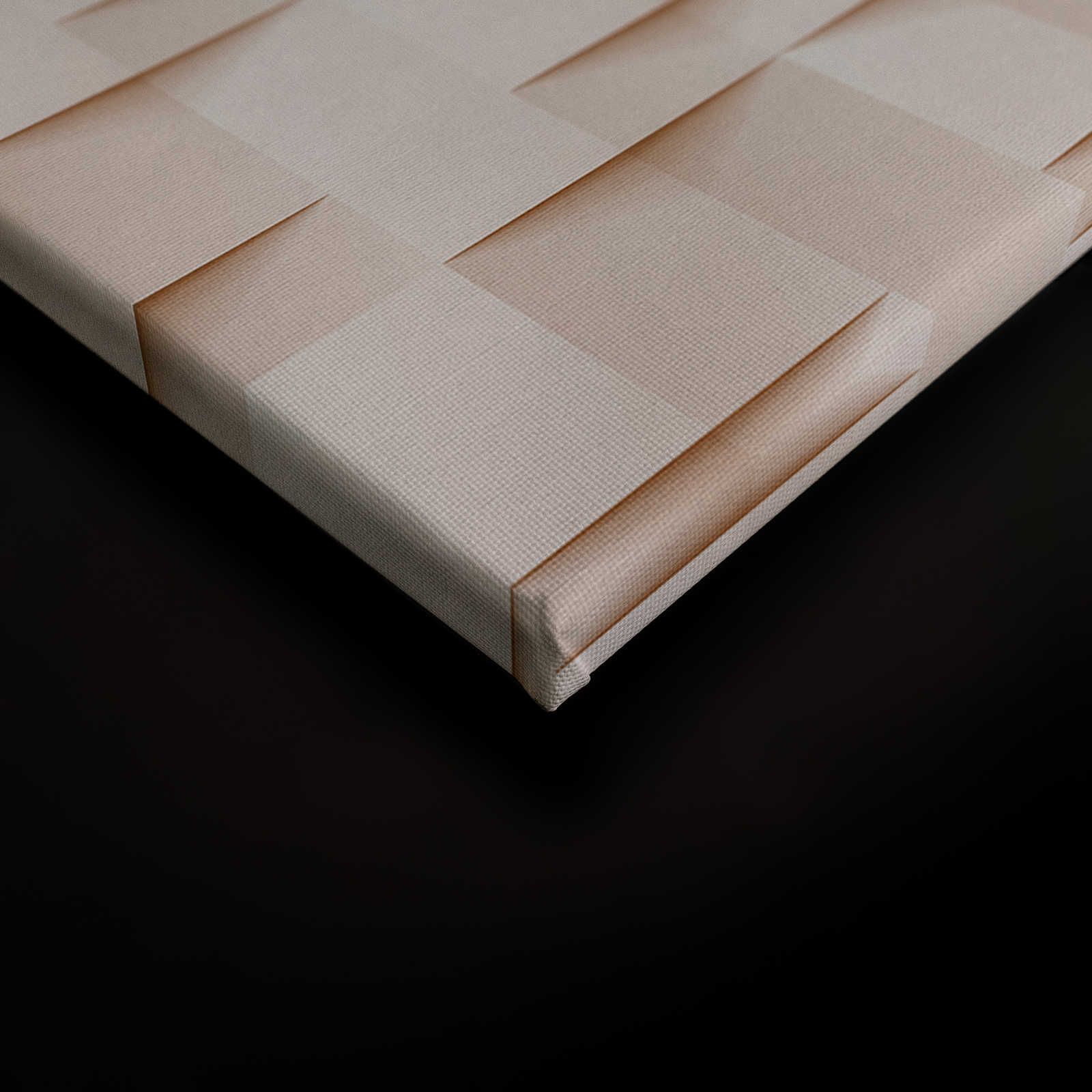             Paper House 1 - Canvas schilderij 3D structuur papier origami vouwen - 0,90 m x 0,60 m
        