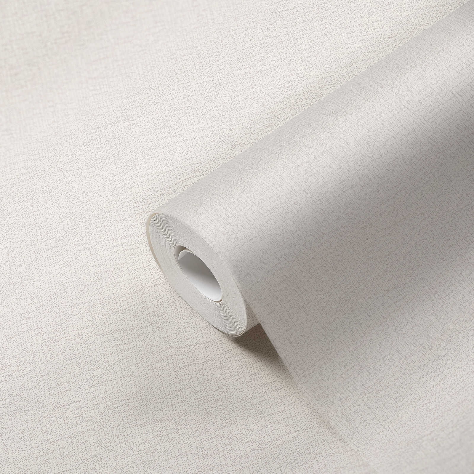             Non-woven wallpaper neutral cream with textured pattern - cream
        