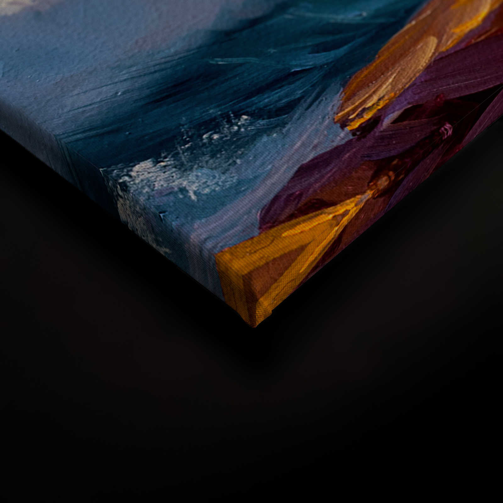             Canvas schilderij Kust bij zonsopgang - 0,90 m x 0,60 m
        