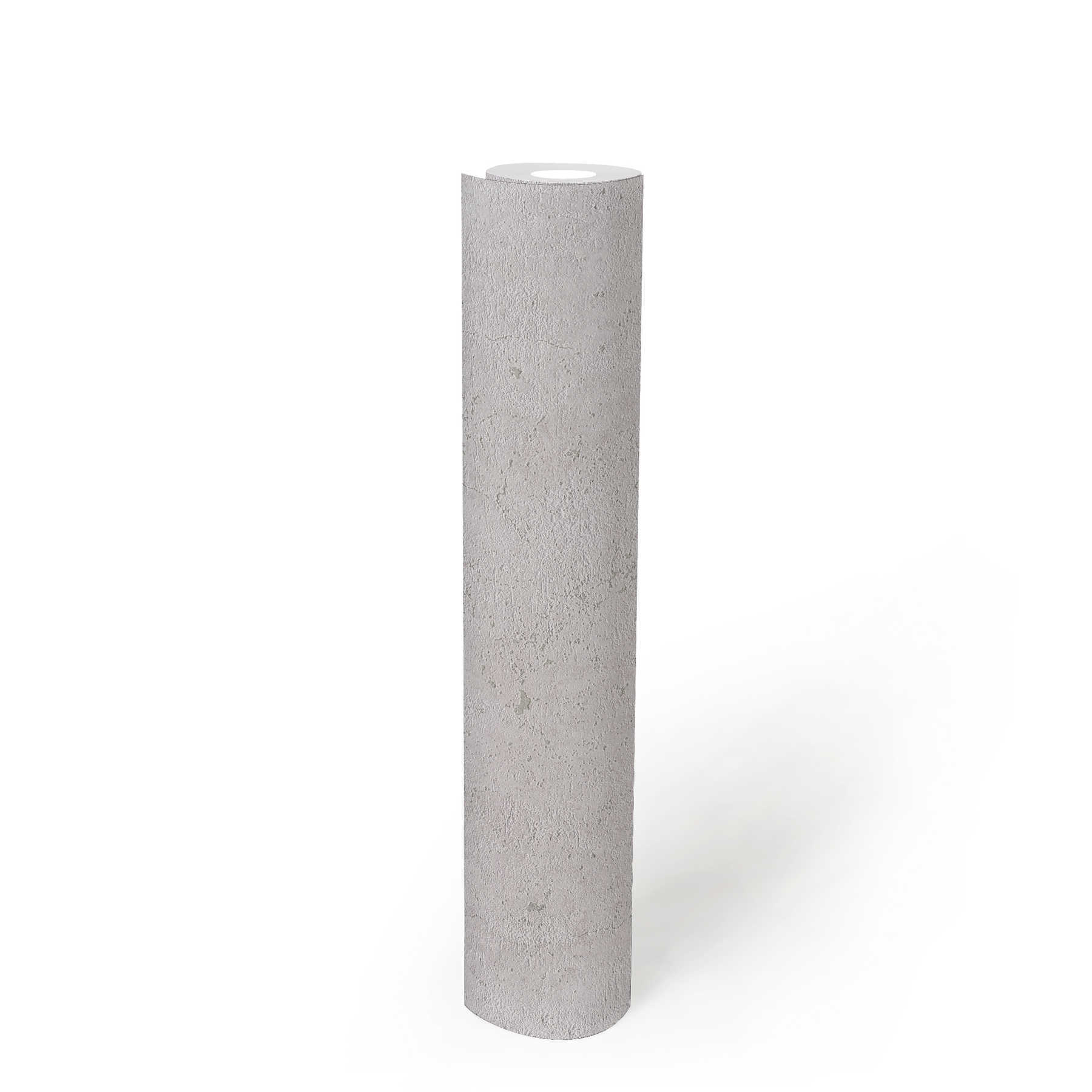             Wallpaper concrete look rustic in industrial style - grey
        