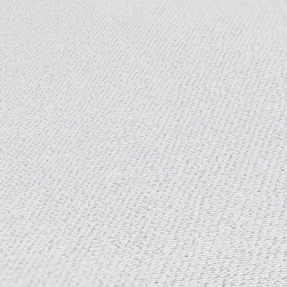             Carta da parati liscia in lino opaco effetto naturale - grigio chiaro
        
