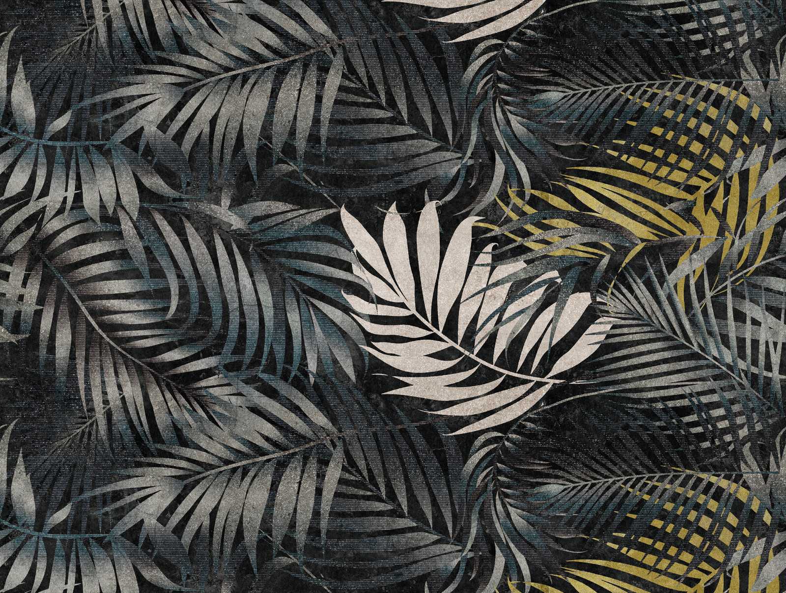             Wallpaper novelty | motif wallpaper XXL leaves in Hawaii retro look
        