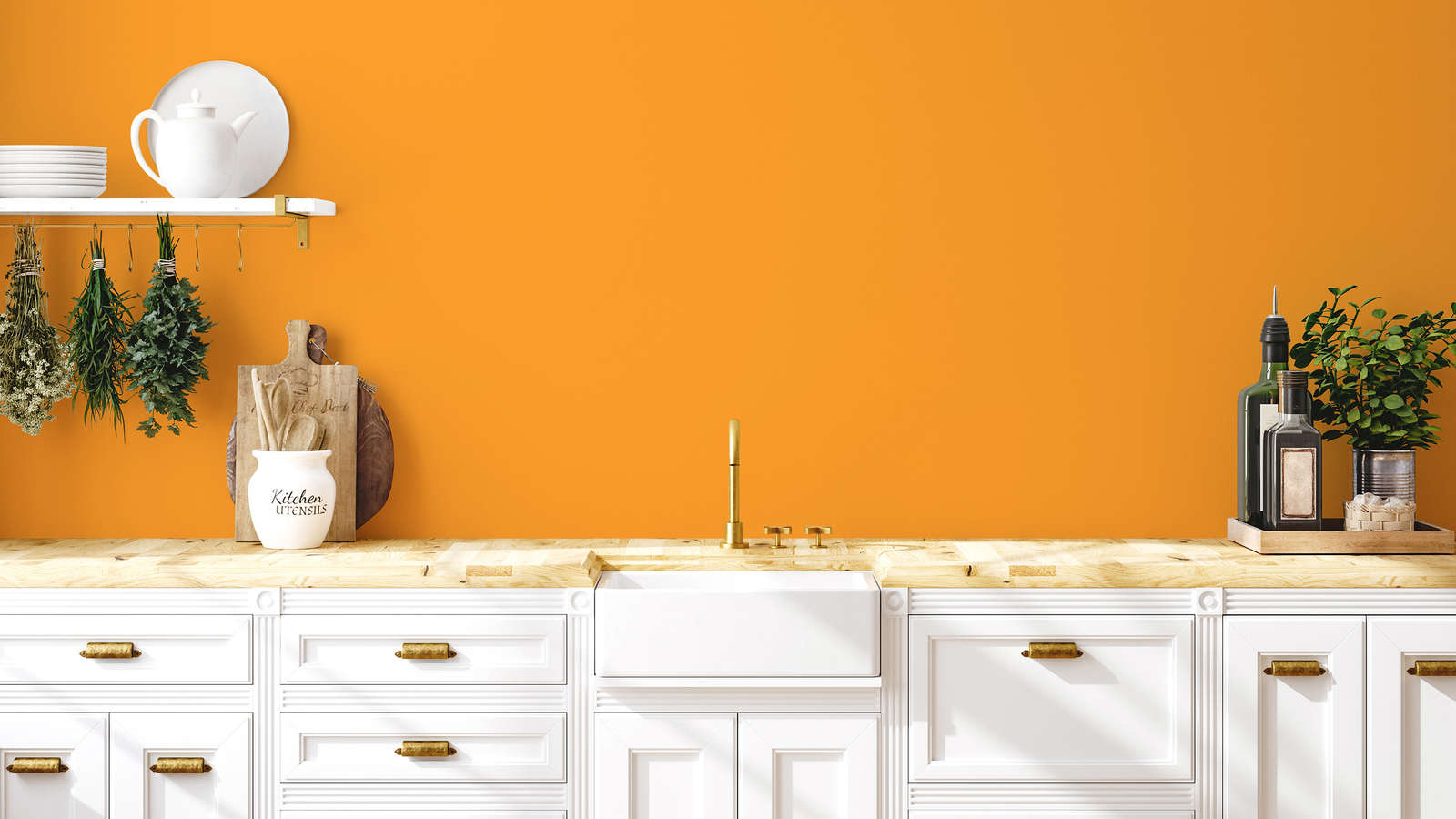             Premium Wall Paint Cheerful Honey Yellow »Juicy Yellow« NW807 – 5 litre
        
