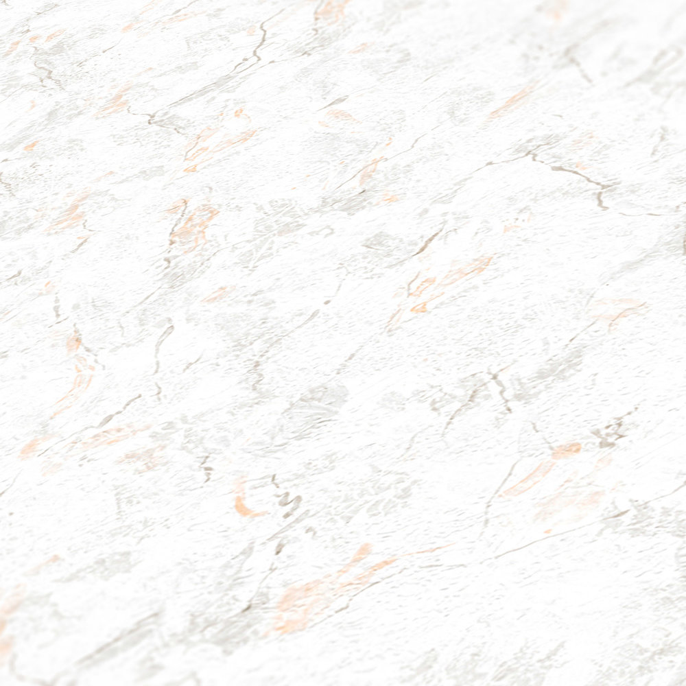             Marbled wallpaper with natural stone look - grey, white
        