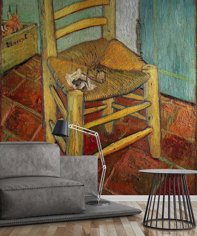             Vincent van Gogh "Vincent's chair" mural
        